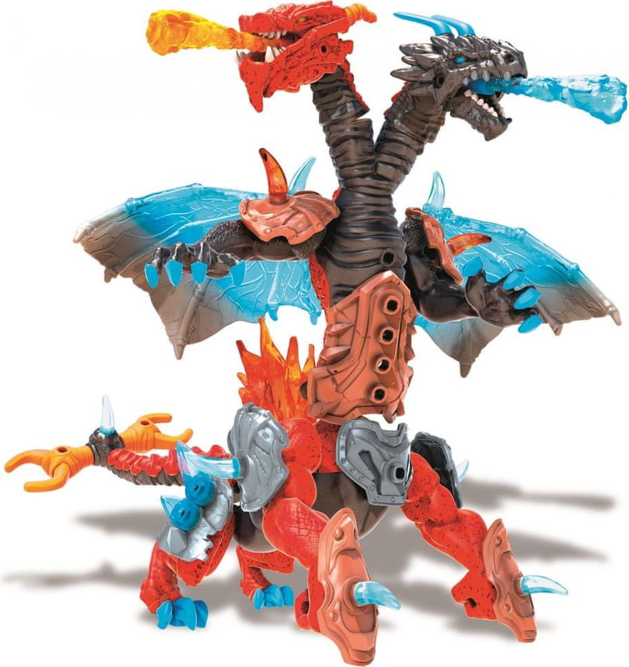 Mattel Breakout Beasts Dvouhlavý drak - obrázek 1