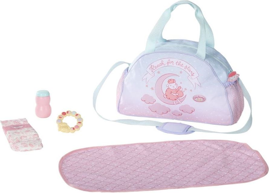 Baby Annabell Přebalovací taška růžovo-modrá - obrázek 1