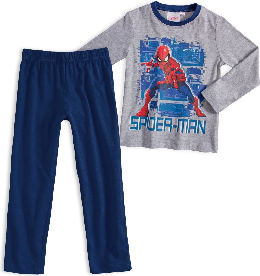 Chlapecké pyžamo MARVEL SPIDERMAN šedé Velikost: 98 - obrázek 1
