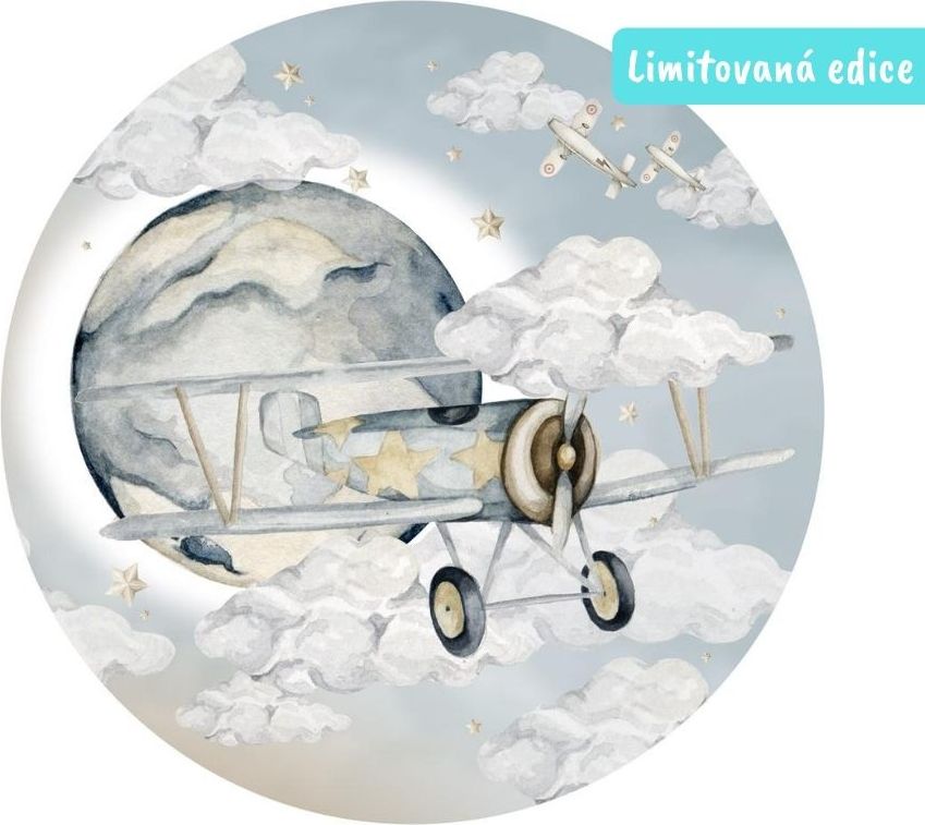 SAMOLEPKA NA ZEĎ LETADLO V MRACÍCH - obrázek 1