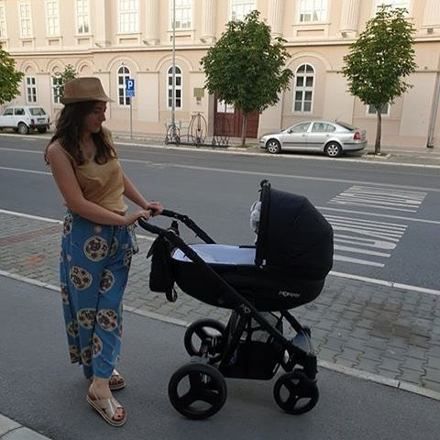 Kočárek Baby Active Mommy 2019 dvojkombinace Black Magic - obrázek 7