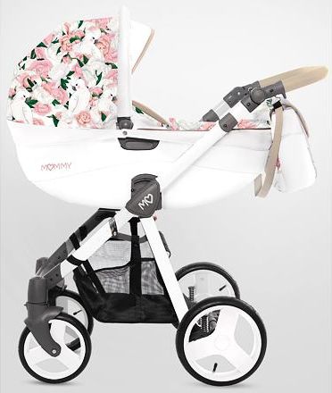 Kočárek Baby Active Mommy Summer 2019 dvojkombinace Peony - obrázek 1