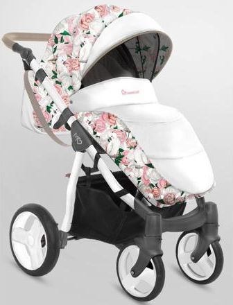 Kočárek Baby Active Mommy Summer 2019 dvojkombinace Peony - obrázek 2