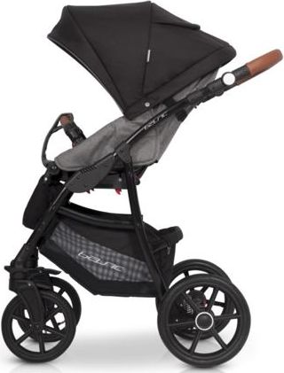 Kočárek Riko Basic Plus 2021 dvojkombinace Anthracite - obrázek 4