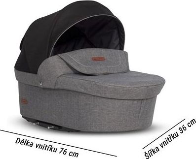 Kočárek Riko Basic Plus 2021 dvojkombinace Anthracite - obrázek 16