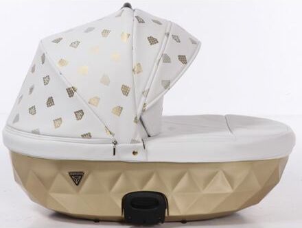 Kočárek Junama Glow 2020 dvojkombinace 02 White/Gold - obrázek 12