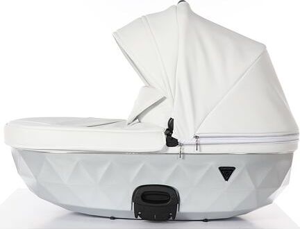 Kočárek Junama Mirror Satin 2019 dvojkombinace 04 White/Silver - obrázek 15