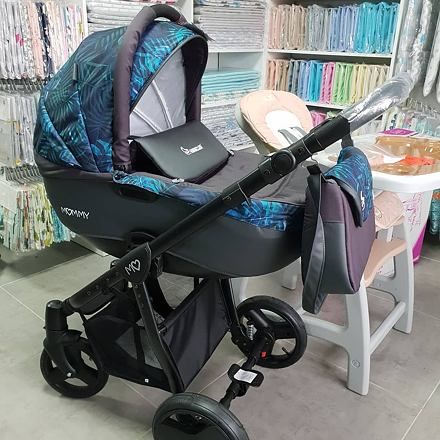 Kočárek Baby Active Mommy Summer 2019 dvojkombinace Night Paradise - obrázek 8