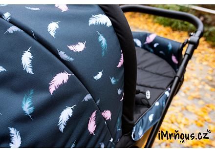 Kočárek Baby Active Mommy Summer 2019 dvojkombinace Air - obrázek 8