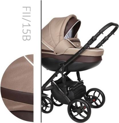Kočárek Baby Merc Faster II Style 2019 dvojkombinace černý rám FII/15B - obrázek 1