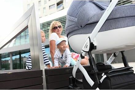 Kočárek Baby Merc Faster II Style 2019 dvojkombinace bílý rám FII/15C - obrázek 16
