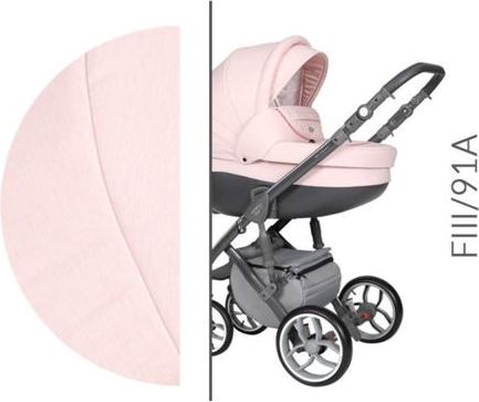 Kočárek Baby Merc Faster III Style 2019 dvojkombinace šedý rám FIII/91A - obrázek 1