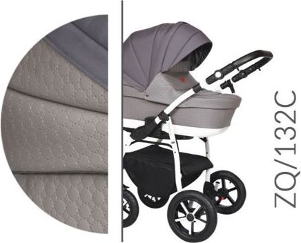 Kočárek Baby Merc Zipy Q 2019 dvojkombinace bílý rám ZQ/132C - obrázek 1