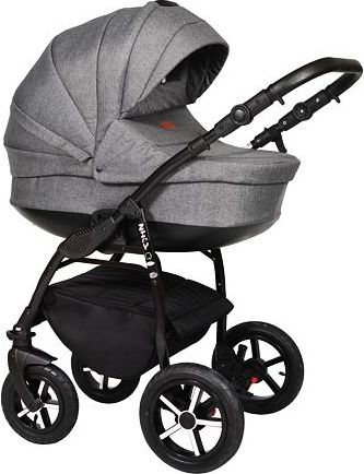 Kočárek Baby Merc Zipy Q 2019 dvojkombinace černý rám ZQ/161B - obrázek 3
