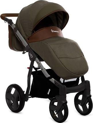 Kočárek Baby Active Mommy 2019 trojkombinace s autosedačkou Khaki - obrázek 2