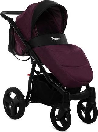 Kočárek Baby Active Mommy 2019 trojkombinace s autosedačkou Plum - obrázek 2