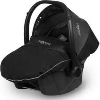 Kočárek Baby Active Mommy Glossy trojkombinace s autosedačkou Black/Silver - obrázek 3