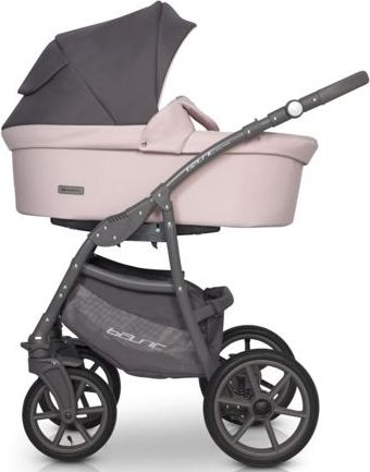 Kočárek Riko Basic Pastel 2021 trojkombinace s autosedačkou Powder pink - obrázek 1
