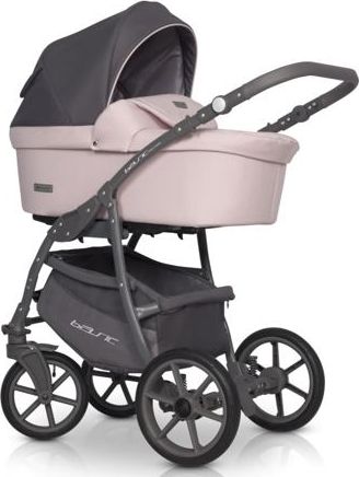 Kočárek Riko Basic Pastel 2021 trojkombinace s autosedačkou Powder pink - obrázek 7