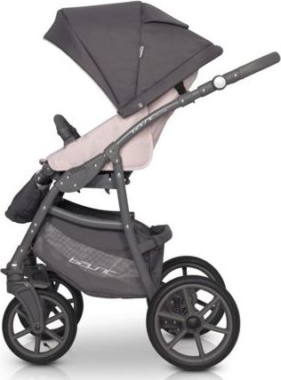 Kočárek Riko Basic Pastel 2021 trojkombinace s autosedačkou Powder pink - obrázek 9