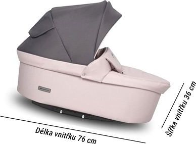 Kočárek Riko Basic Pastel 2021 trojkombinace s autosedačkou Powder pink - obrázek 19