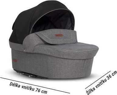 Kočárek Riko Basic Plus 2021 trojkombinace s autosedačkou Anthracite - obrázek 18