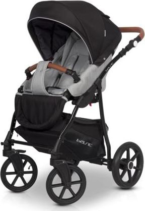 Kočárek Riko Basic Plus 2021 trojkombinace s autosedačkou Grey Fox - obrázek 2