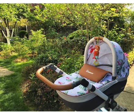 Kočárek Baby Active Mommy Summer 2019 trojkombinace s autosedačkou Flamingo - obrázek 11