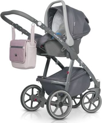 Kočárek Riko Marla 2019 trojkombinace s autosedačkou Dirty Pink - obrázek 3