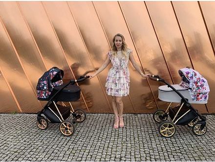 Kočárek Baby Active Musse Rose 2019 trojkombinace s autosedačkou Dark Rose - obrázek 16