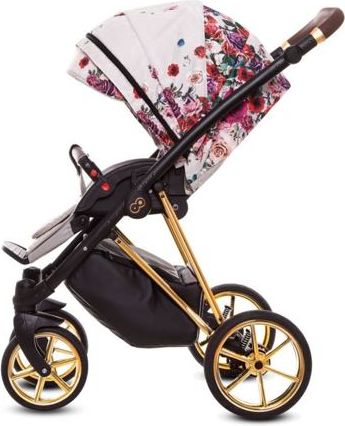 Kočárek Baby Active Musse Rose 2019 trojkombinace s autosedačkou Light Rose - obrázek 2
