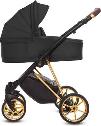 Kočárek Baby Active Musse Ultra 2019 trojkombinace s autosedačkou Black - obrázek 1