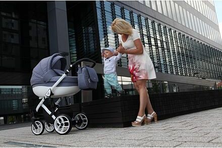 Kočárek Baby Merc Faster II Style 2019 trojkombinace bílý rám s autosedačkou FII/9C - obrázek 21
