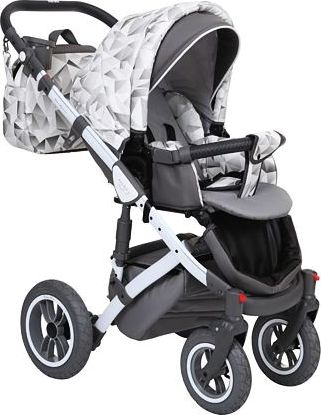 Kočárek Baby Merc Faster III Style 2019 trojkombinace šedý rám s autosedačkou FIII/100A - obrázek 2