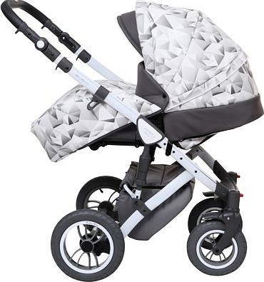 Kočárek Baby Merc Faster III Style 2019 trojkombinace šedý rám s autosedačkou FIII/100A - obrázek 8