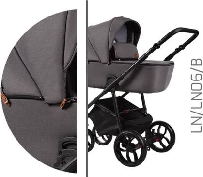 Kočárek Baby Merc La Noche 2019 trojkombinace s autosedačkou LN/06B - obrázek 4