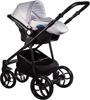 Kočárek Baby Merc La Noche 2019 trojkombinace s autosedačkou LN/07B - obrázek 4