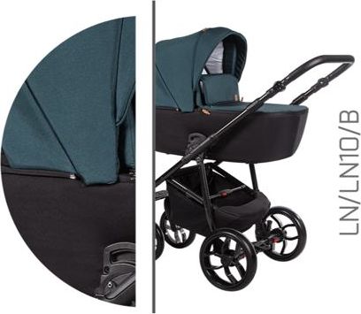 Kočárek Baby Merc La Noche 2019 trojkombinace s autosedačkou LN/10B - obrázek 3