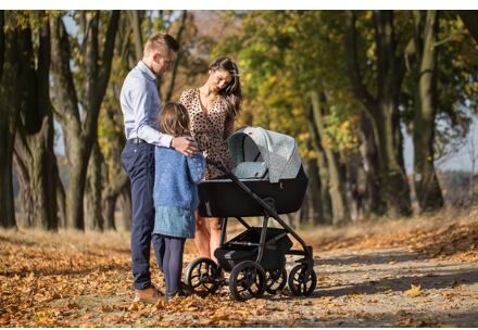 Kočárek Baby Merc La Rosa 2020 trojkombinace s autosedačkou LR/LN04/B - obrázek 18