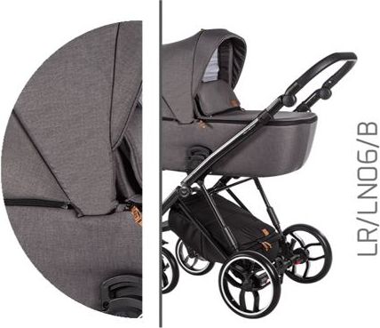 Kočárek Baby Merc La Rosa 2020 trojkombinace s autosedačkou LR/LN06/B - obrázek 4
