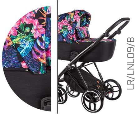 Kočárek Baby Merc La Rosa 2020 trojkombinace s autosedačkou LR/LN09/B - obrázek 3