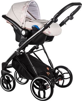 Kočárek Baby Merc La Rosa 2020 trojkombinace s autosedačkou LR/LN11/B - obrázek 4
