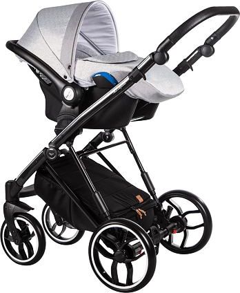 Kočárek Baby Merc La Rosa 2020 trojkombinace s autosedačkou LR/LNL07/B - obrázek 3