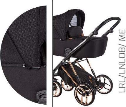 Kočárek Baby Merc La Rosa Limited 2020 trojkombinace s autosedačkou LRL/LNL08/ME - obrázek 4
