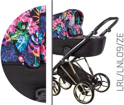 Kočárek Baby Merc La Rosa Limited 2020 trojkombinace s autosedačkou LRL/LNL09/ZE - obrázek 3