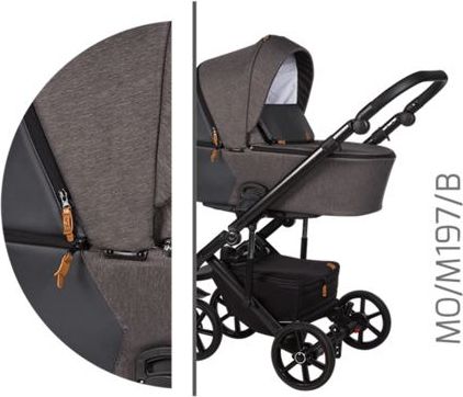 Kočárek Baby Merc Mosca 2020 trojkombinace s autosedačkou MO/M197/B - obrázek 4