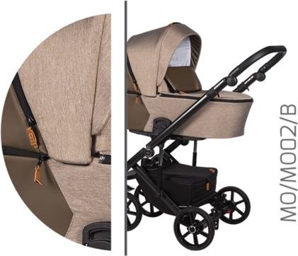 Kočárek Baby Merc Mosca 2020 trojkombinace s autosedačkou MO/MO02/B - obrázek 4