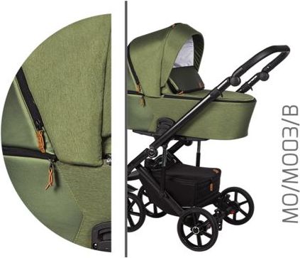 Kočárek Baby Merc Mosca 2020 trojkombinace s autosedačkou MO/MO03/B - obrázek 4