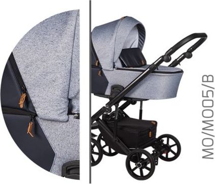 Kočárek Baby Merc Mosca 2020 trojkombinace s autosedačkou MO/MO05/B - obrázek 4