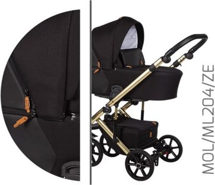 Kočárek Baby Merc Mosca Limited 2020 trojkombinace s autosedačkou MOL/ML204/ZE - obrázek 4